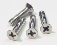 1/4 x 4-40 Senk-Kreuzschraube