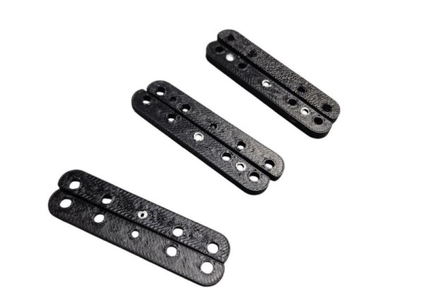 Akku-Spacer-Platten 1-2-3 Punkt (je 2)