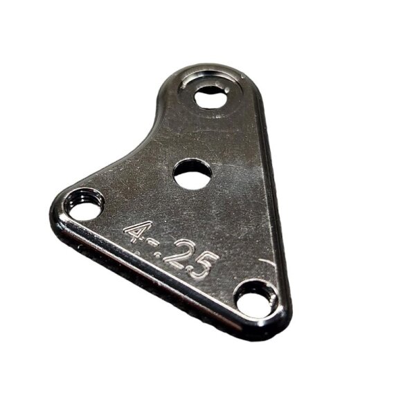 4 -.25 Caster/Camber Platte-nur links