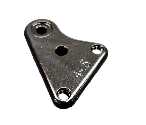 4 -.5 Caster/Camber Platte-nur rechts