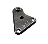 4 -1.5 Caster/Camber Platte-nur rechts