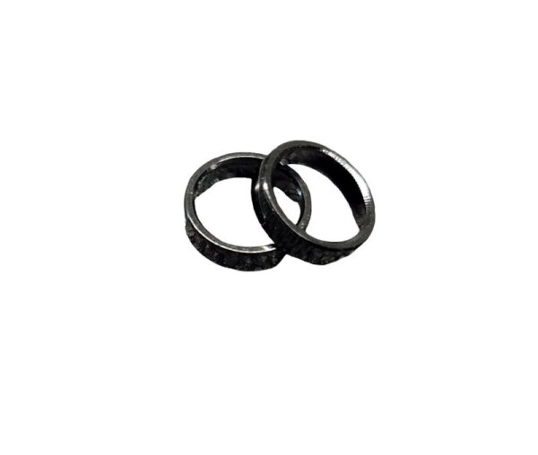 2mm x .25 Axle-Spacer schwarz (2)
