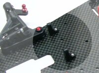 Servo-Halter flach molded