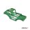 RAPTOR ALU FRAME KIT FOR SCX24 CRAWLERS - GREEN SEAFOAM