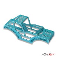 RAPTOR ALU FRAME KIT FOR SCX24 CRAWLERS - BLUE AQUA