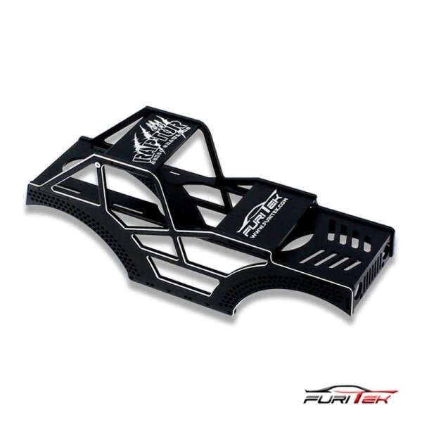 RAPTOR ALU FRAME KIT FOR SCX24 CRAWLERS - BLACK