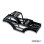 RAPTOR ALU FRAME KIT FOR SCX24 CRAWLERS - BLACK