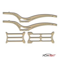 SCYTHE ALU RAIL FRAME FOR SCX24 JEEP GLADIATOR - BEIGE
