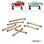 BRASS HIGH CLEARANCE LINKS SET FOR SCX24 Bronco & C-10 Jeep