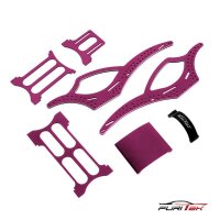 SCYTHE V2 ALU FRAME KIT FOR SCX24 CRAWLERS - Purple