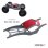 SCYTHE V2 ALU FRAME KIT FOR SCX24 CRAWLERS - Gray