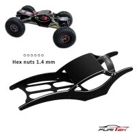 SCYTHE V2 ALU FRAME KIT FOR SCX24 CRAWLERS - Black