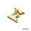 Flat Brass Skid for GrassHopper KIT