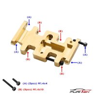 LCG Brass Skid plate