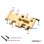 LCG Brass Skid plate