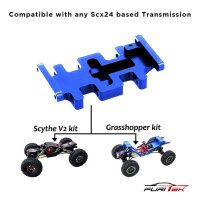 LCG ALU Skid plate - Blue