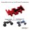 LCG ALU Skid plate - Red