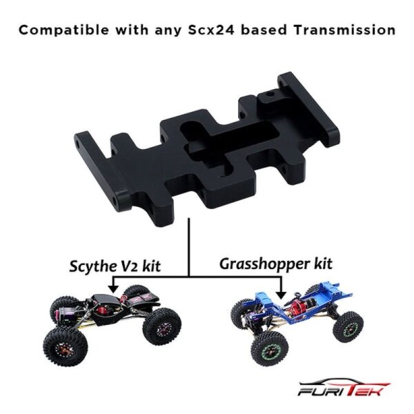 LCG ALU Skid plate - Black