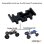 LCG ALU Skid plate - Black