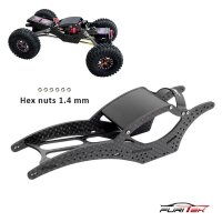 SCYTHE V2 Carbon Fiber FRAME KIT FOR SCX24 CRAWLERS