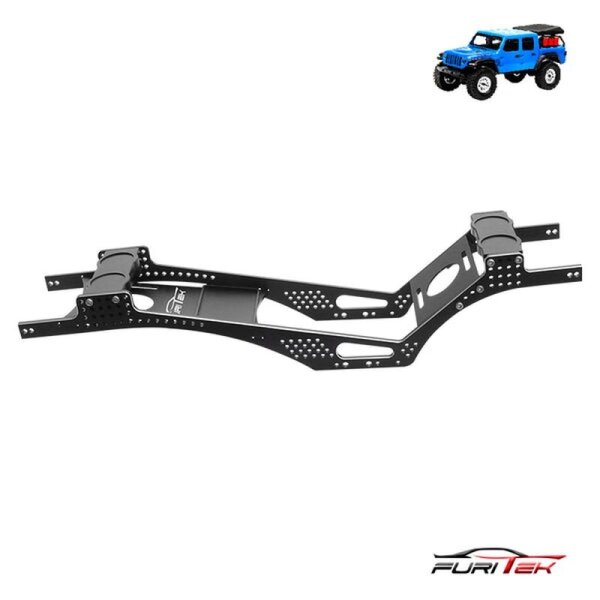 Grasshopper frame KIT FOR SCX24 GLADIATOR - Black