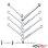 ALU STOCK CLEARANCE LINKS SET FOR FCX24 - WHITE