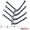 ALU HIGH CLEARANCE LINKS SET FOR FCX24 - BLACK