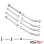 ALU HIGH CLEARANCE LINKS SET FOR FCX24 - WHITE