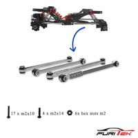 CAYMAN REAR XL LINK 65MM - SILVER