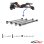 CAYMAN REAR XL LINK 65MM - SILVER