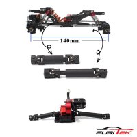 high quality plastic driveshaft for Cayman with metal U-join