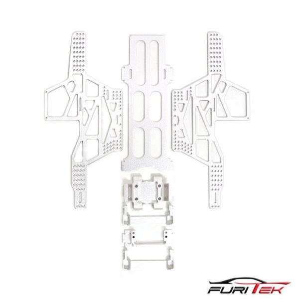 RAMPART FRAME KIT FCX24 MAX SMASHER ALU WHITE VERSION