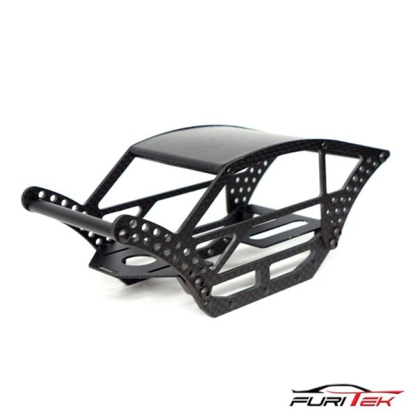 BETTLE CARBON FIBER COMP CHASSIS FOR AXIAL UTB18