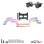 GRASSHOPPER TITANIUM (RAINBOW) FRAME KIT FOR TRX-4M