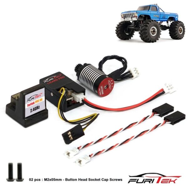 MONSTER BL POWER SYSTEM WITH RECEIVER FCX24 SMASHER