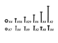Schrauben-Set komplett