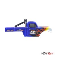 BLUE WITH FLAMES FURY WAGON BODY FOR FX118