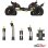 Stahl-Link-Set mit Alu-Skid-Platte