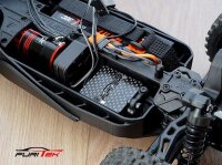Servo-Halter / Radioplatte Carbon
