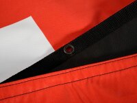 OUTDOOR FABRIC BANNER 2000x1000MM - Rot