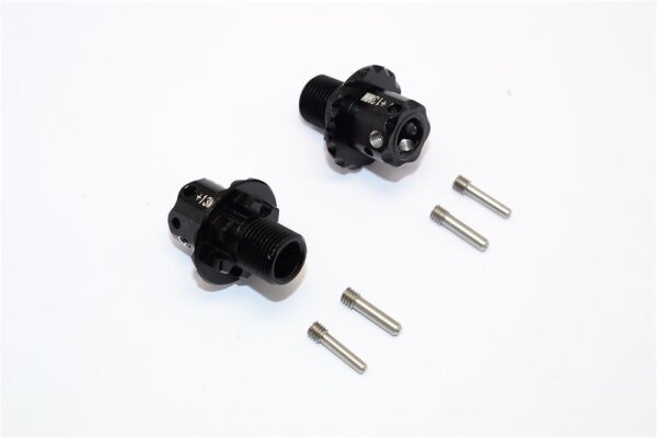 Aluminium Hex-Adapter 13mm schwarz