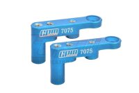 Alu Servohalter blau