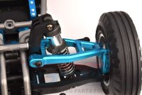 Aluminium Querlenker oben vorn blau
