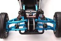 Querlenker 7075-T6 Aluminium vorne unten blau