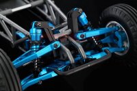 Stoßdämpfer 7075-T6 Aluminium vorne 70mm blau