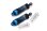 Stoßdämpfer 7075-T6 Aluminium vorne 70mm blau