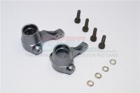 Aluminium Lenkhebel vorn silber