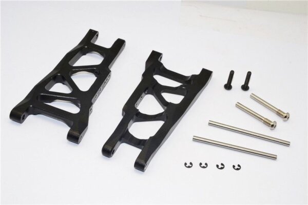 Aluminium Querlenker hinten schwarz