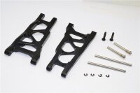 Aluminium Querlenker hinten schwarz