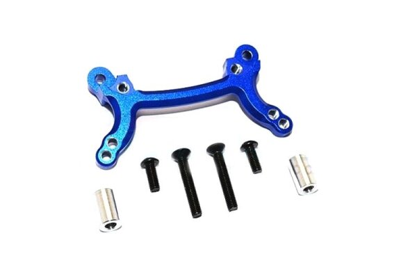 Aluminium Dämpfersteher vorne blau